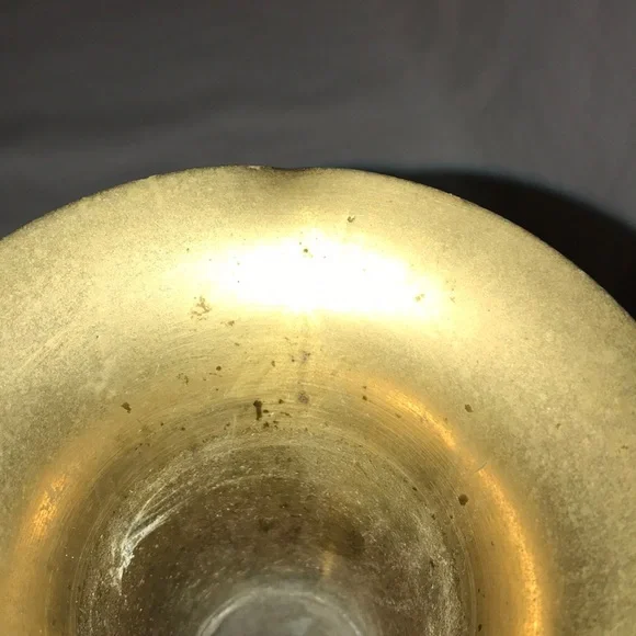 2 Brass Flower Vases made in India - 12” tall - Picture 5 of 11